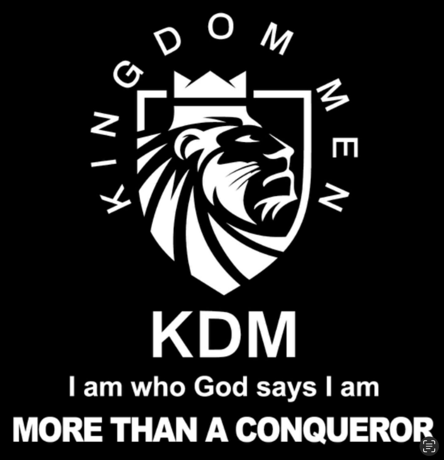 Kingdom Man- I Am Who God Says I Am, MORE THAN A CONQUEROR