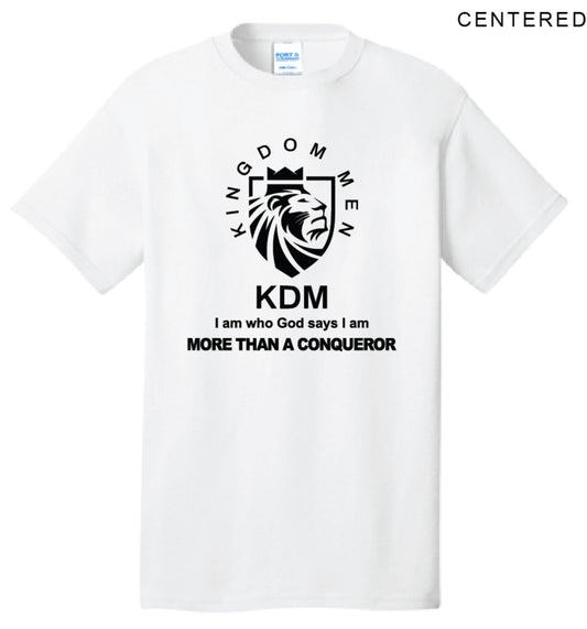 Kingdom Man- I Am Who God Says I Am,  MORE THAN A CONQUEROR